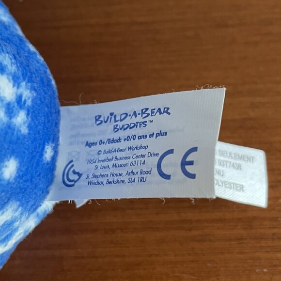 Build-A-Bear Buddies Blue Snowflake Penguin Plush - Picture 3 of 3